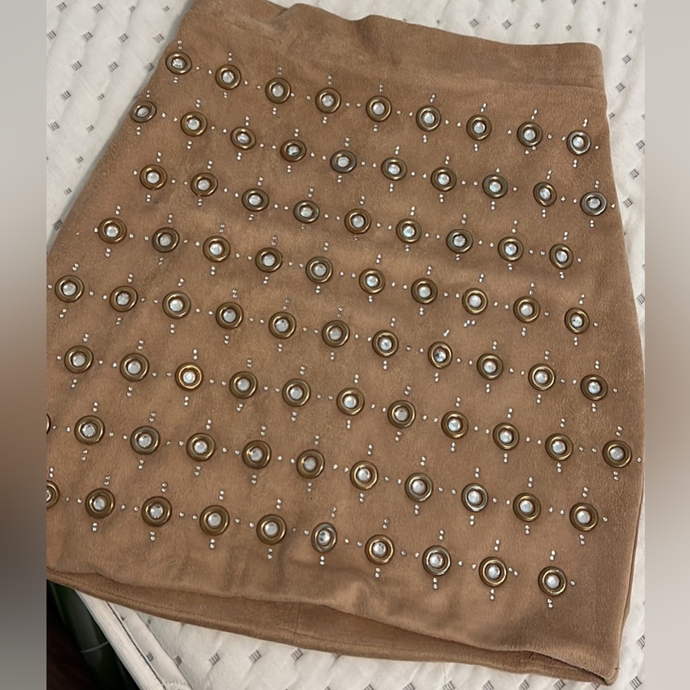 OHPOLLY rhinestone skirt